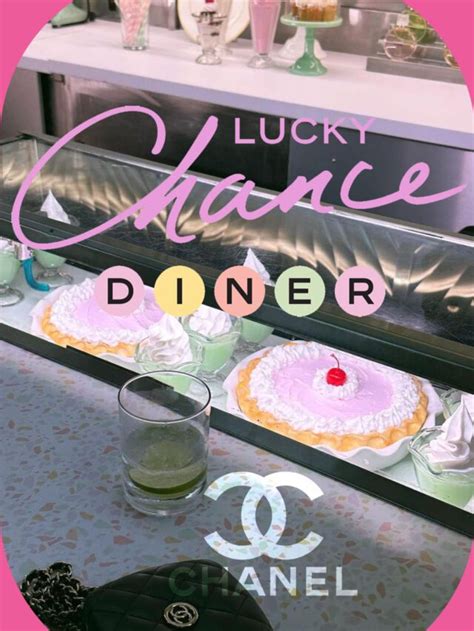 chanel cafe|chanel's lucky chance diner.